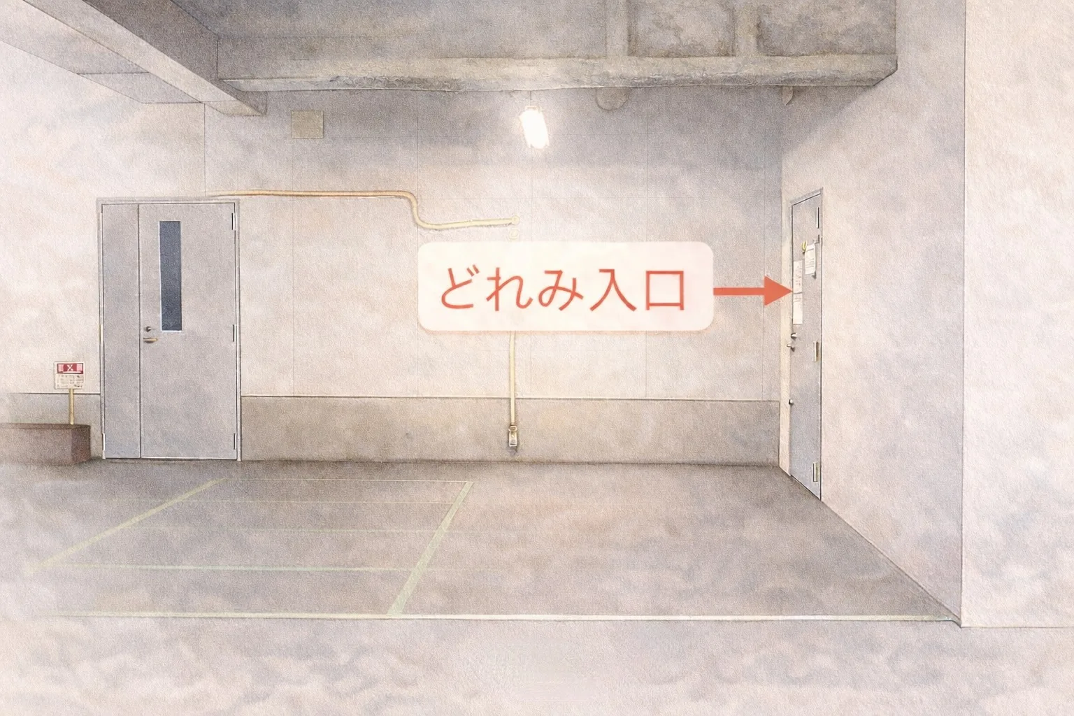 音乐疗育宿舍门口
